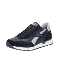Rieker EVOLUTION Men's shoes | Style U0302 Athletic Lace-up Blue