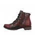 Remonte Synthetic Material Women's mid height boots| D4391 Mid-height Boots Red Combination