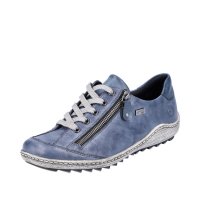 Remonte Women's shoes | Style R1402 Casual Lace-up with zip Blue