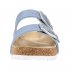 Rieker Women's sandals | Style 69384 Casual Mule Blue