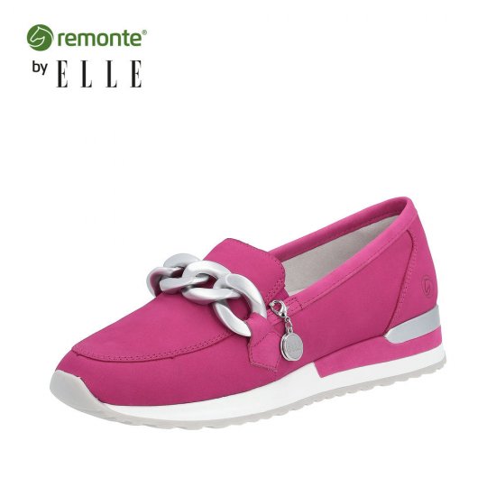 Remonte Women's shoes | Style R2544 Dress Slip-on Pink - Click Image to Close