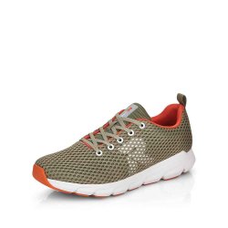 Rieker EVOLUTION Men's shoes | Style 07804 Athletic Lace-up Green