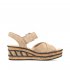 Rieker Women's sandals | Style 68163 Dress Sandal Beige