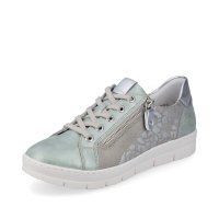 Remonte Women's shoes | Style D5821 Casual Lace-up with zip Green Combination