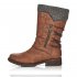 Remonte Synthetic Material Women's Mid Height Boots| D8070-01 Mid-height Boots Brown Combination