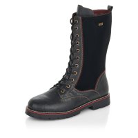Remonte Synthetic leather Women's mid height boots| D9370 Mid-height BootsFlip Grip Black