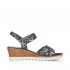 Remonte Women's sandals | Style R6252 Dress Sandal Blue Combination