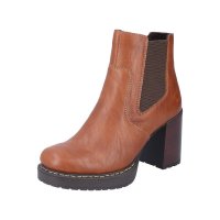 Rieker Synthetic Material Women's short boots| Y4151 Ankle Boots Brown