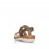 Remonte Women's sandals | Style R6853 Casual Sandal Green Combination