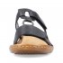 Rieker Women's sandals | Style 60885 Casual Mule Black