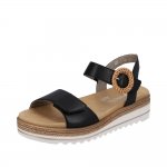 Remonte Women's sandals | Style D0Q52 Casual Sandal Black