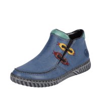 Rieker Synthetic Material Women's short boots| N0959 Ankle Boots Blue