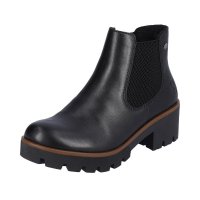 Rieker Synthetic Material Women's short boots | 79265 Ankle Boots Jet Black