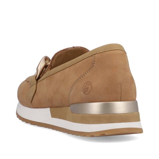 Remonte Women's shoes | Style R2544 Dress Slip-on Beige - Click Image to Close