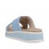 Rieker EVOLUTION Women's sandals | Style W0802 Casual Mule Blue