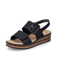 Rieker Women's sandals | Style 62950 Casual Sandal Black