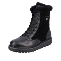 Remonte Suede Leather Women's Mid Height Boots | D0U76 Mid-height Boots Black