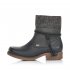 Rieker Synthetic Material Women's short boots| 79688 Ankle Boots Black