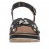 Remonte Women's sandals | Style D6461 Dress Sandal Black Combination