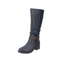 Rieker Synthetic Material Women's' Tall Boots| 91694 Tall Boots Blue