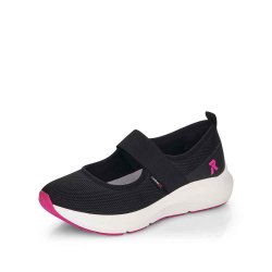 Rieker EVOLUTION Women's shoes | Style 42102 Athletic Slip-on Black