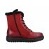 Remonte Suede Leather Women's Mid Height Boots | D0U76 Mid-height Boots Red Combination