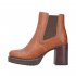 Rieker Synthetic Material Women's short boots| Y4151 Ankle Boots Brown