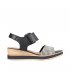 Remonte Women's sandals | Style D6453 Dress Sandal Black Combination