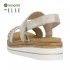 Remonte Women's sandals | Style D0Q56 Casual Sandal Metallic