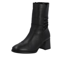 Remonte Leather Women's mid height boots| D0V71 Mid-height Boots Black