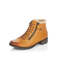 Remonte Leather Women's Mid Height Boots| D4372-01 Mid-height Boots Yellow Combination
