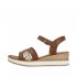 Remonte Women's sandals | Style D6461 Dress Sandal Brown Combination