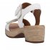Remonte Women's sandals | Style D0N52 Dress Sandal White