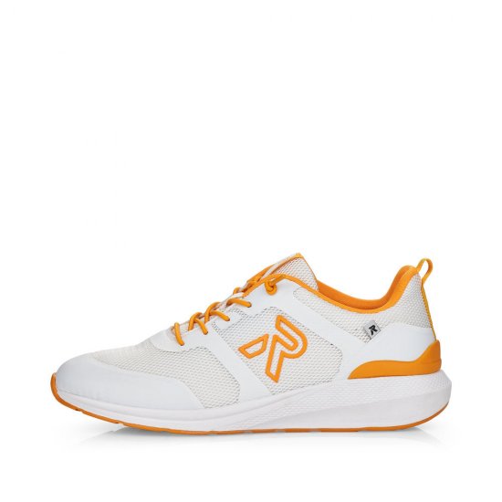 Rieker EVOLUTION Women's shoes | Style 40102 Athletic Lace-up White Combination - Click Image to Close