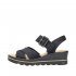 Rieker Women's sandals | Style 67463 Dress Sandal Black