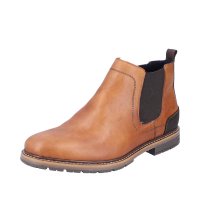 Rieker Leather Men's Boots| 13751 Ankle Boots Orange