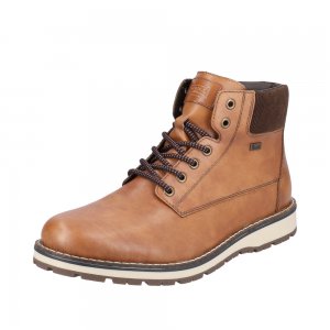 Rieker Leather Men's Boots| 38405 Ankle Boots Brown