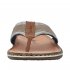 Rieker Men's sandals | Style 21095 Casual Flip Flop Grey Combination