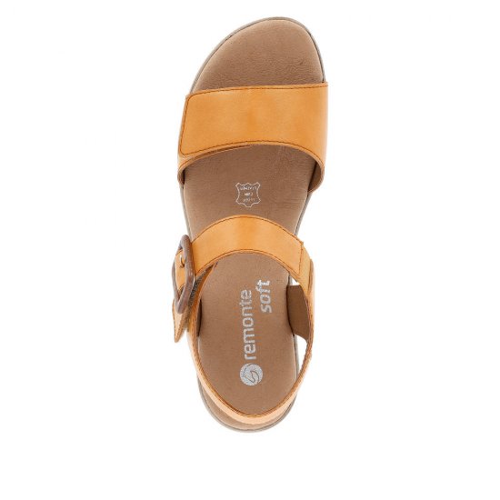Remonte Women's sandals | Style D0N52 Dress Sandal Orange - Click Image to Close