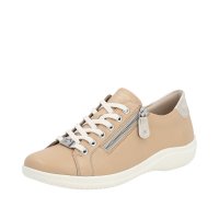 Remonte Women's shoes | Style D1E03 Athletic Lace-up with zip Brown