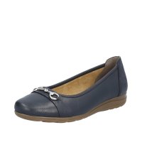 Rieker Women's shoes | Style L9360 Dress Ballerina Blue