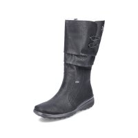 Rieker Synthetic leather Women's Mid height boots| Z7072 Mid-height Boots Black