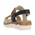 Remonte Women's sandals | Style R6853 Casual Sandal Black Combination