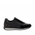 Remonte Women's shoes | Style D0H01 Athletic Lace-up with zip Black Combination