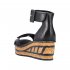 Rieker Women's sandals | Style 68194 Dress Sandal Black