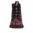 Remonte Synthetic Material Women's mid height boots| D4391 Mid-height Boots Red Combination