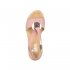 Rieker Women's sandals | Style 624H6 Dress Sandal Pink