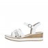 Remonte Women's sandals | Style D6461 Dress Sandal White Combination