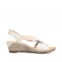 Rieker Women's sandals | Style 624H6 Dress Sandal Beige