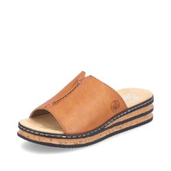 Rieker Women's sandals | Style 629M9 Casual Mule Brown